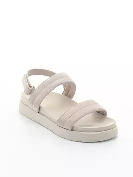 Босоножки Marco Tozzi () женские летние, размер 39, цвет бежевый, артикул 2-2-28510-20-238