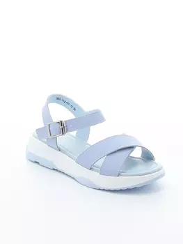 Босоножки Shoiberg женские летние, размер 37, цвет голубой, артикул S60-112-01-12