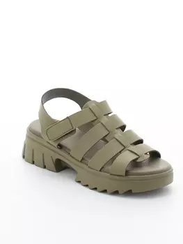 Босоножки TOFA женские летние, размер 37, цвет зеленый, артикул 506850-7