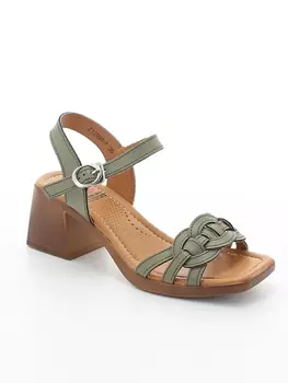 Босоножки TOFA женские летние, размер 41, цвет зеленый, артикул 212994-7