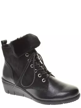 Ботильоны Caprice женские демисезонные, размер 37, цвет черный, артикул 26219-21-019