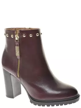 Ботильоны Caprice женские демисезонные, размер 38,5, цвет бордовый, артикул 25410-21-560