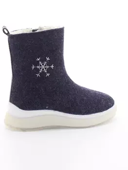 Ботильоны Shoiberg женские зимние, размер 38, цвет синий, артикул 836-11-03-16-17W