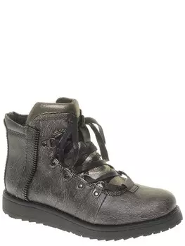 Ботинки Marco Tozzi (pewter ant. com) женские демисезонные, размер 40, цвет серый, артикул 25212-27-935