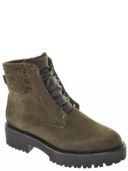 Ботинки Marco Tozzi женские зимние, размер 36, цвет зеленый, артикул 26235-21-727