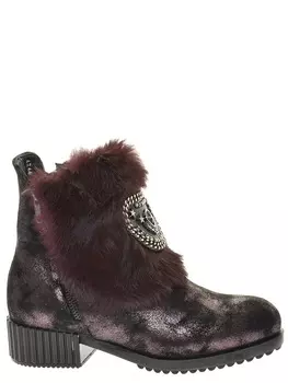 Ботинки Pellegioco (bordo) женские зимние, размер 36, цвет бордовый, артикул 6248 F/TR