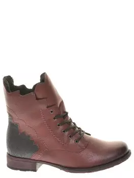 Ботинки Rieker (Payton) женские зимние, размер 38, цвет бордовый, артикул 708G4-35