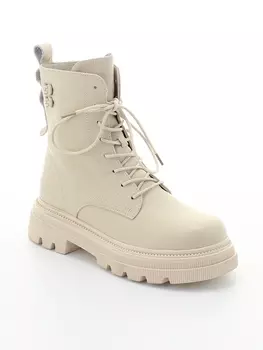 Ботинки TOFA женские демисезонные, размер 40, цвет бежевый, артикул 500525-4