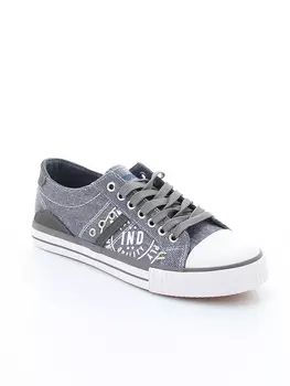 Кеды Baden мужские летние, размер 44, цвет синий, артикул VK010-015