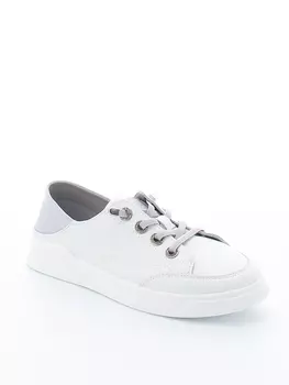 Кеды Baden женские демисезонные, размер 37, цвет белый, артикул EC098-010