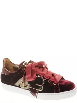 Кеды Hogl женские демисезонные, размер 36, цвет бордовый, артикул 100316-8300