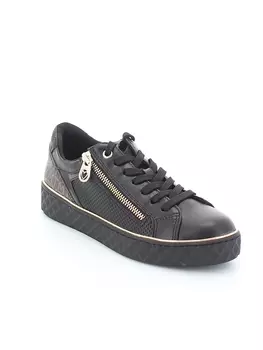 Кеды Marco Tozzi женские демисезонные, размер 38, цвет черный, артикул 2-2-23709-20-098