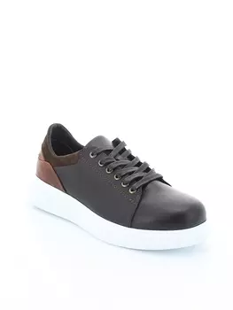 Кеды Olivia мужские демисезонные, размер 43, цвет коричневый, артикул 28-0150-4