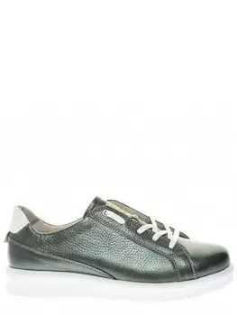 Кеды Shoiberg женские демисезонные, размер 36, цвет зеленый, артикул 805-36-02-21