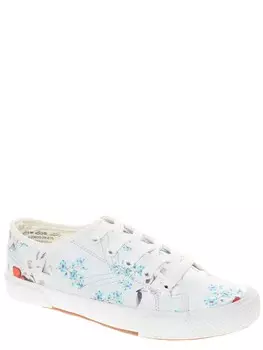 Кеды Tamaris (blue floral) женские летние, размер 37, цвет голубой, артикул 23610-28-875