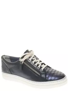 Кеды Tamaris (navy comb) женские летние, размер 38, цвет синий, артикул 23712-28-890