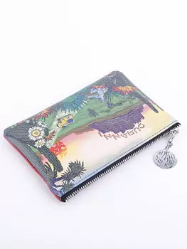 Косметичка Curanni (красный кактус) женская цвет красный, артикул 61P