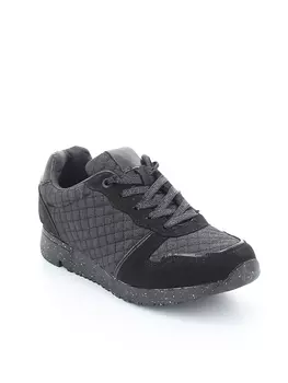 Кроссовки Fassen женские демисезонные, размер 36, цвет черный, артикул SY006-010