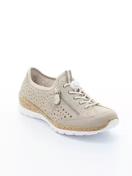 Кроссовки Rieker женские летние, размер 38, цвет бежевый, артикул N42P6-62