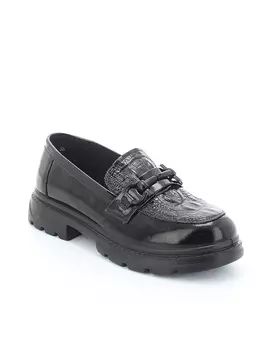 Лоферы Baden женские демисезонные, размер 40, цвет черный, артикул AC051-011