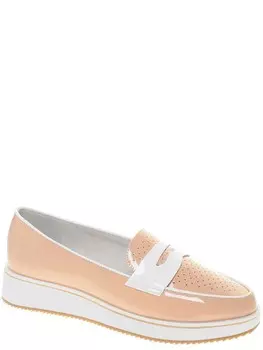 Лоферы Francesco (vernice beige) женские лето, размер 40, цвет бежевый, артикул 827