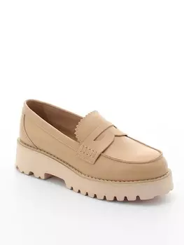 Лоферы Madella женские демисезонные, размер 40, цвет бежевый, артикул XMG-31728-3D-SU