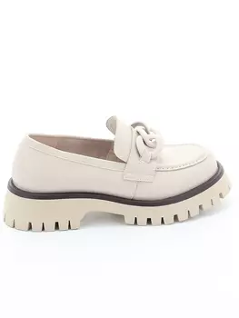 Лоферы TOFA женские демисезонные, размер 38, цвет бежевый, артикул 212355-5