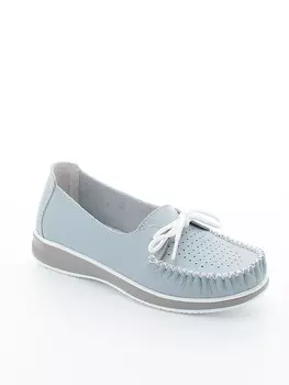 Мокасины Baden женские летние, размер 36, цвет голубой, артикул P191-012