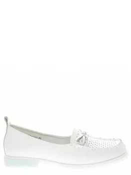 Мокасины Baden женские летние, размер 39, цвет белый, артикул MX033-010