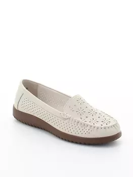 Мокасины Baden женские летние, размер 39, цвет бежевый, артикул ME195-011