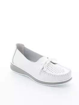 Мокасины Baden женские летние, размер 40, цвет белый, артикул P191-011