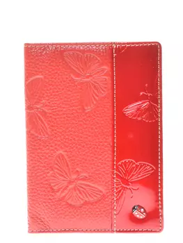 Обложка Sergio Valentini для паспорта, цвет красный, артикул 3247-005/1