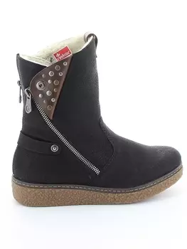 Полусапожки Rieker (Greta) женские зимние, размер 39, цвет черный, артикул Y4089-00