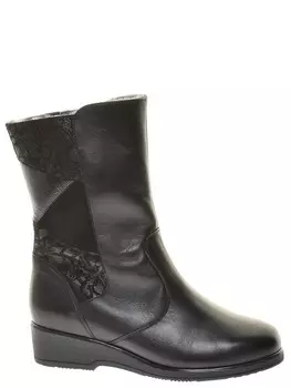 Полусапожки Semler женские зимние, размер 37,5, цвет черный, артикул S17264-180-001