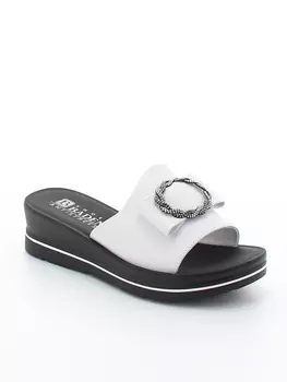 Сабо Baden женские летние, размер 38, цвет белый, артикул RZ044-021