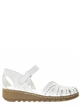 Сандалии Shoiberg женские летние, размер 40, цвет белый, артикул 495-05-07-10