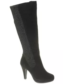 Сапоги Marco Tozzi женские демисезонные, размер 37, цвет черный, артикул 25503-29-098