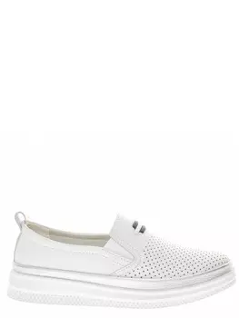 Слипоны Baden женские летние, размер 39, цвет белый, артикул KZ099-020