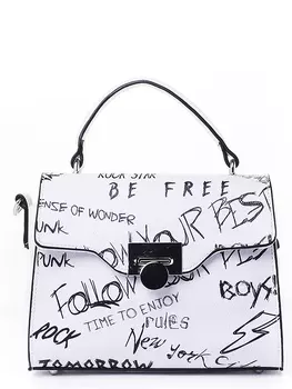 Сумка Baggini женская цвет белый, артикул 18331/30