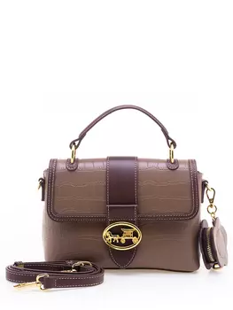 Сумка Baggini женская цвет коричневый, артикул 27381-4/33