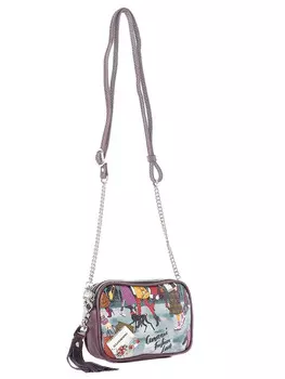 Сумка Curanni (бордовый виа) женская цвет бордовый, артикул 2407