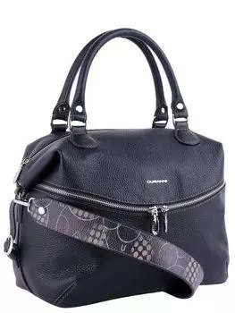 Сумка Curanni (черный ассенто) женская цвет черный, артикул 2436