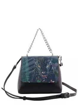 Сумка Curanni (черный пантера) женская цвет черный, артикул 2564