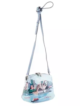 Сумка Curanni (голубой австралия) женская цвет голубой, артикул 2532