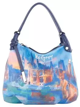 Сумка Curanni (синий бельгия) женская цвет синий, артикул 2401