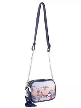 Сумка Curanni (синий джорнале) женская цвет синий, артикул 2407