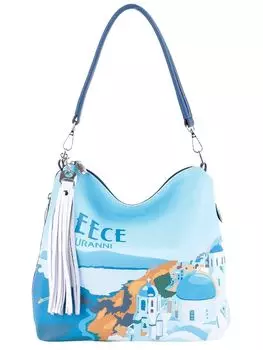 Сумка Curanni (синий греция) женская цвет синий, артикул 2433