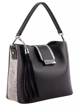 Сумка Fiato (черный вителло пленка) женская цвет черный, артикул 2612