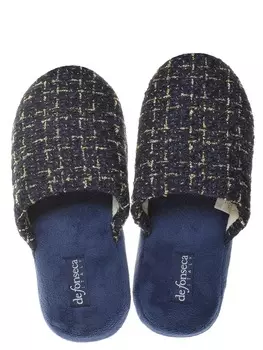 Тапочки Defonseca размер 36/37, цвет синий, артикул ROMA TOP IW633 R1