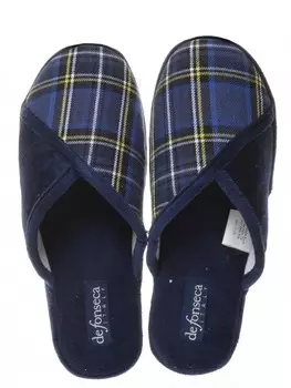 Тапочки Defonseca размер 41, цвет синий, артикул PALERMO W411 RU